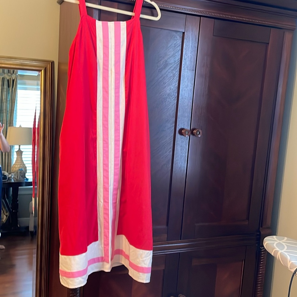 Entro Vibrant Red dress
